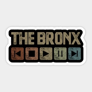 The Bronx Control Button Sticker